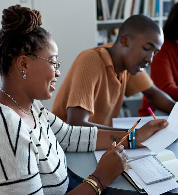 Students attending an energy training workshop